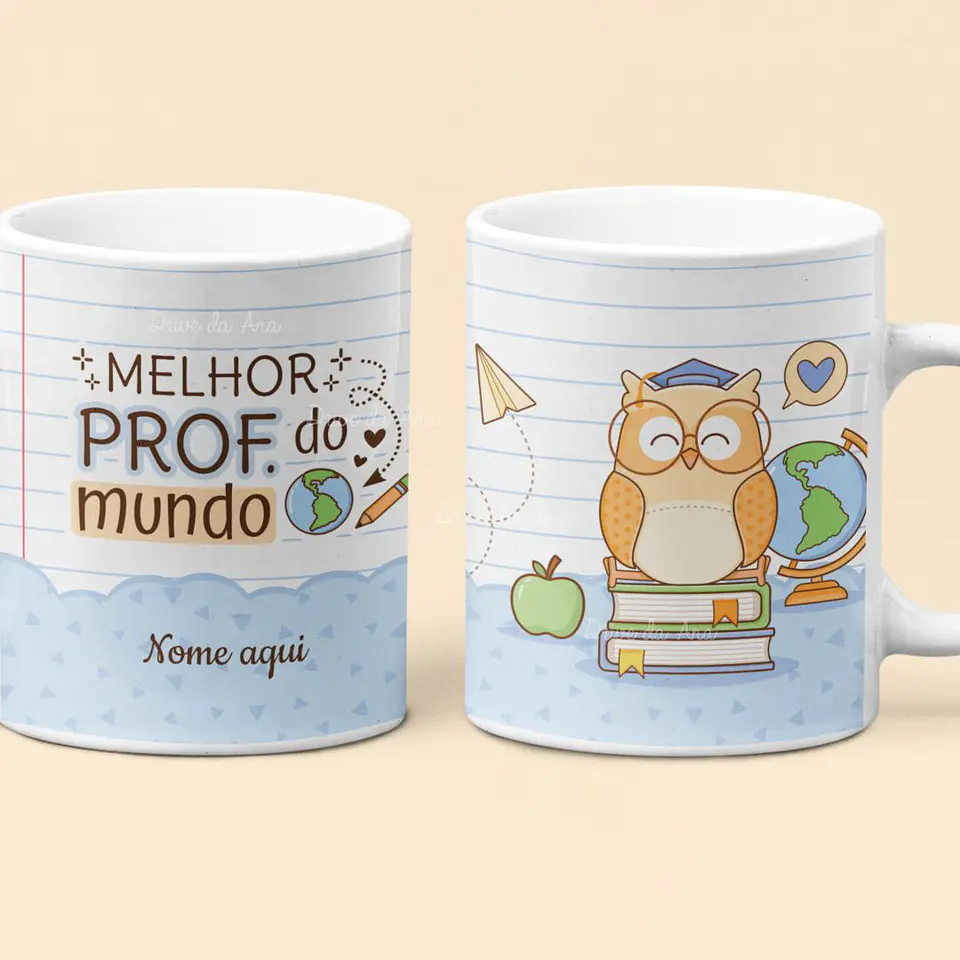 Kit Caneca Professora Telma 3
