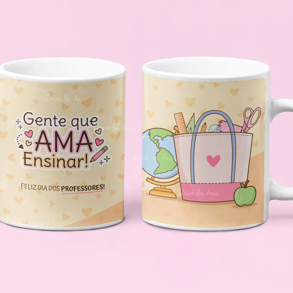 Kit Caneca Professora Telma 6