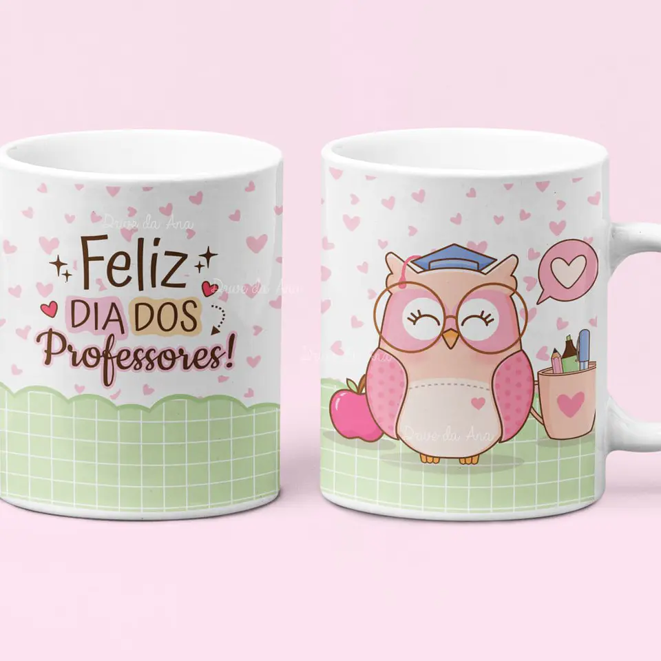 Kit Caneca Professora Telma 8