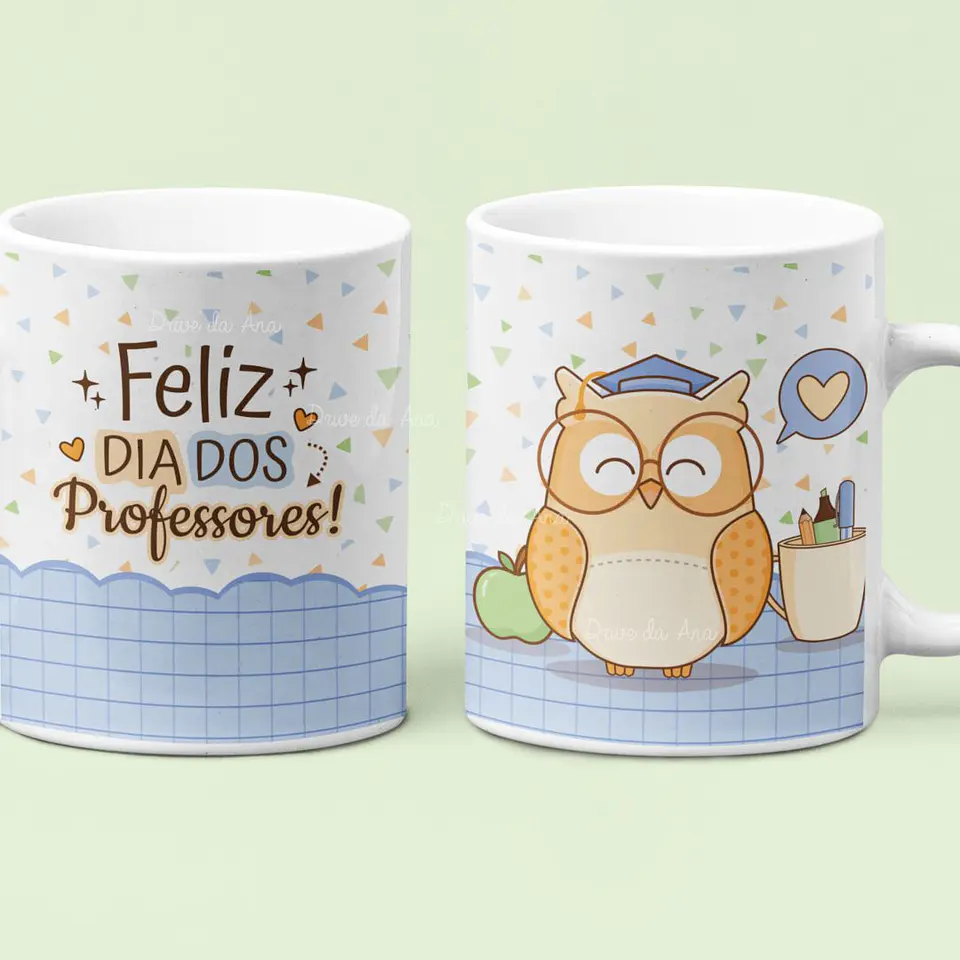 Kit Caneca Professora Telma 9