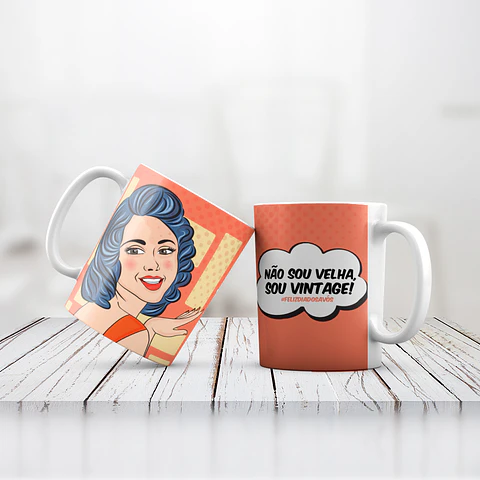 Caneca Avó Vintage