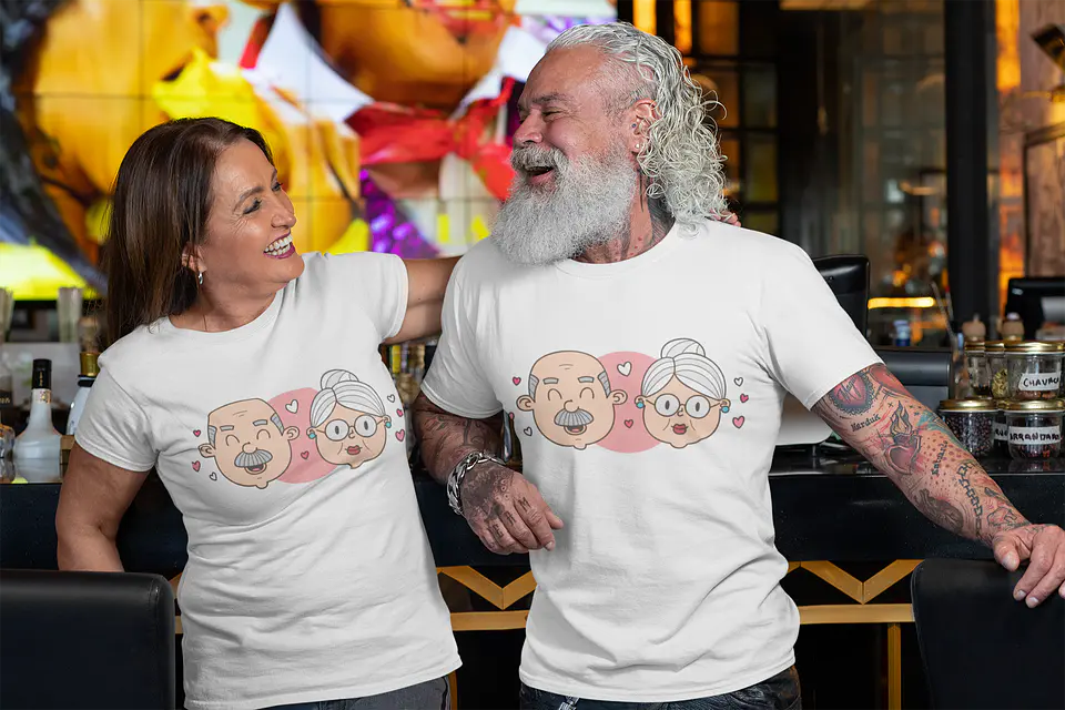 T-shirt para a melhor vovó e vovô 10