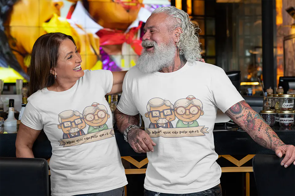 T-shirt para a melhor vovó e vovô 21