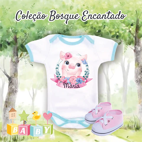 Body infantil, colección bosque encantado 