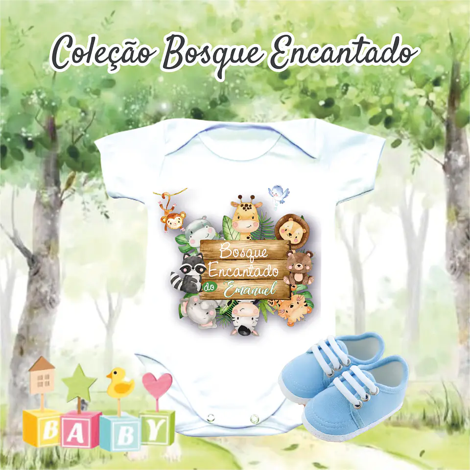 Body infantil, colección bosque encantado  3