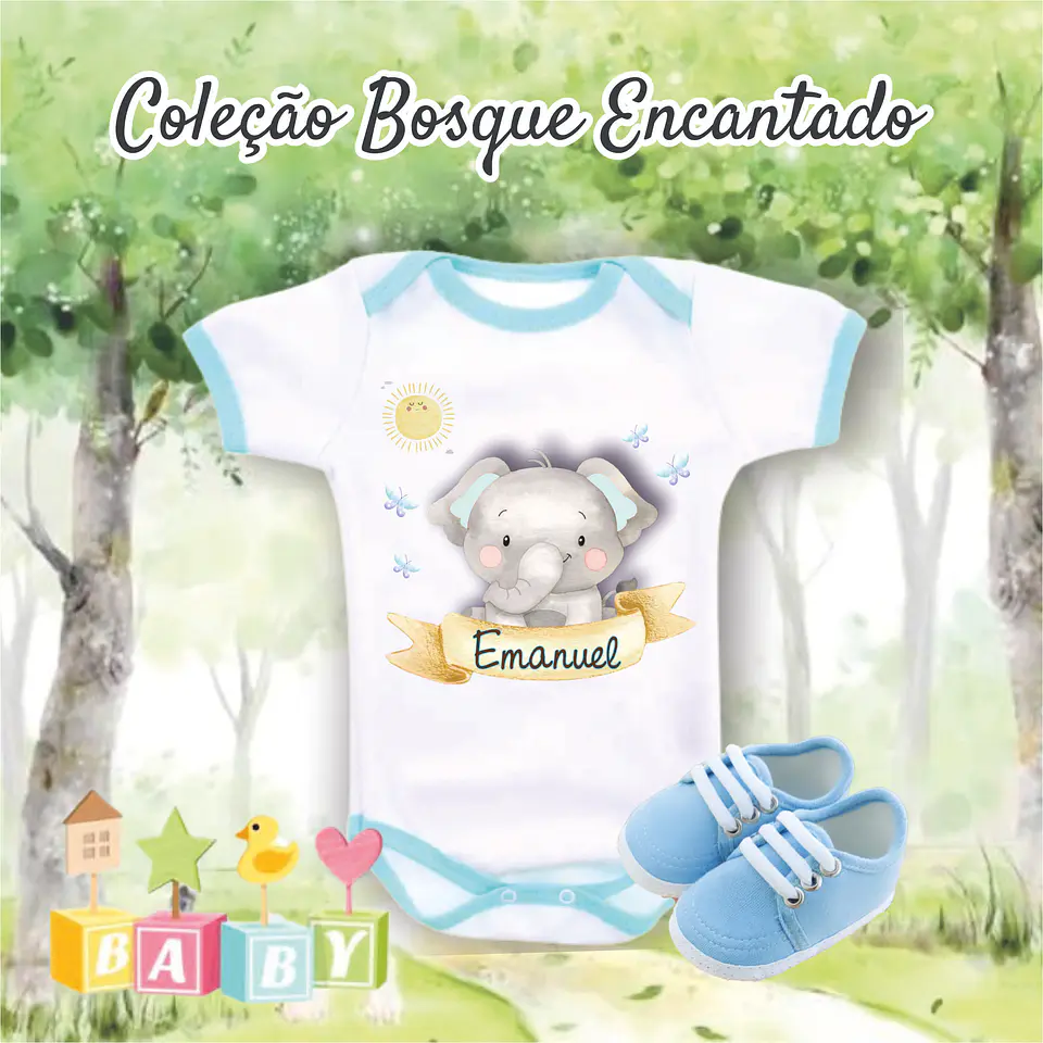 Body infantil, colección bosque encantado  4