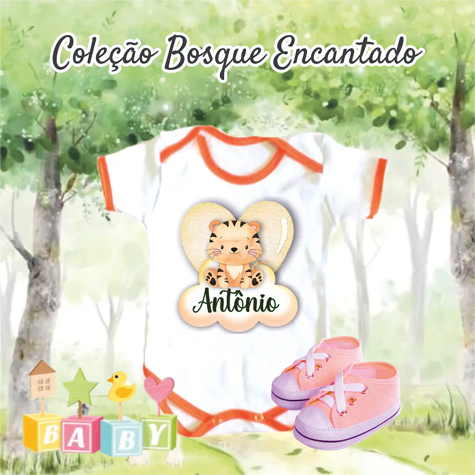 Body infantil, colección bosque encantado  6