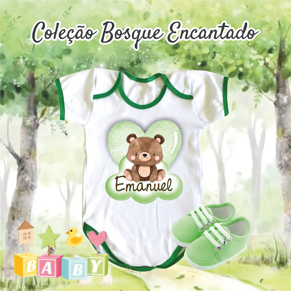 Body infantil, colección bosque encantado  10