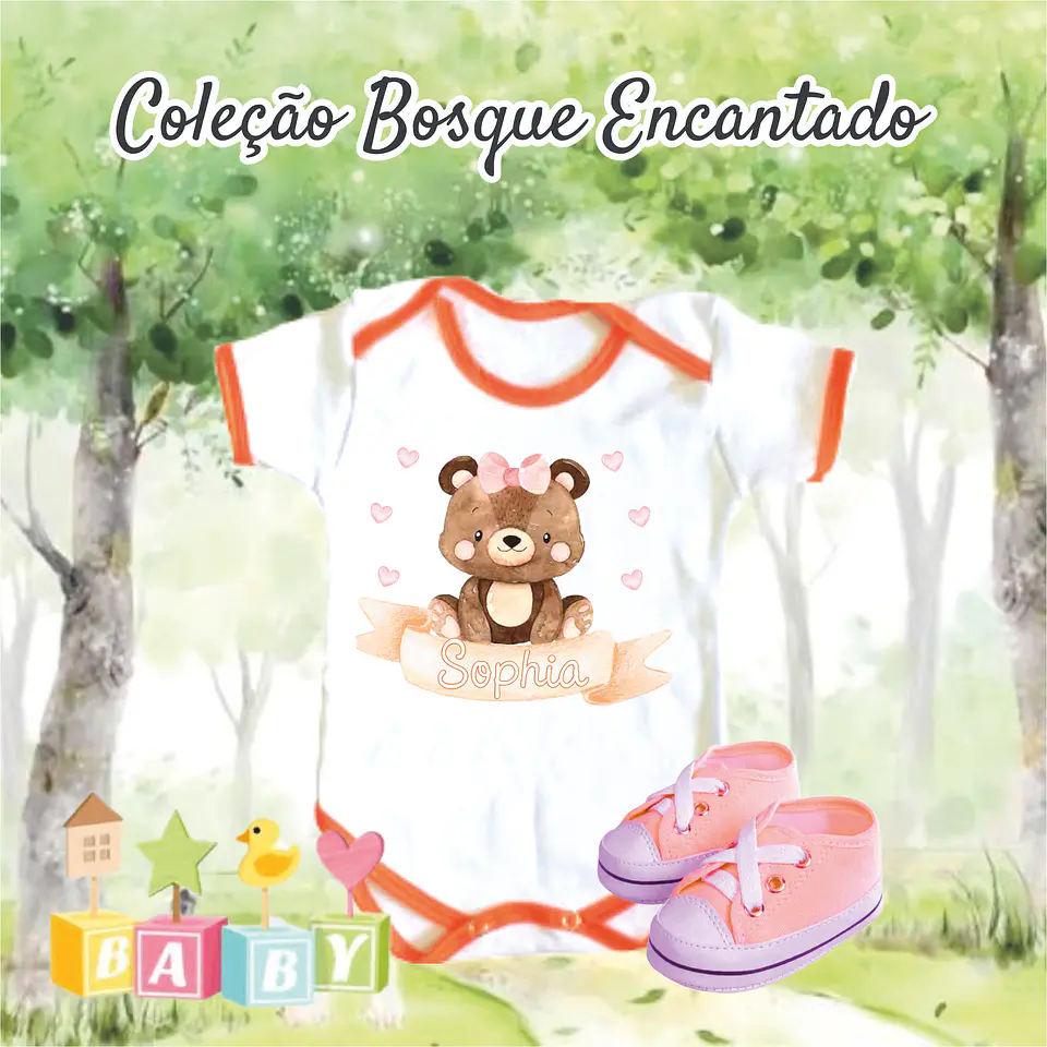 Body infantil, colección bosque encantado  11