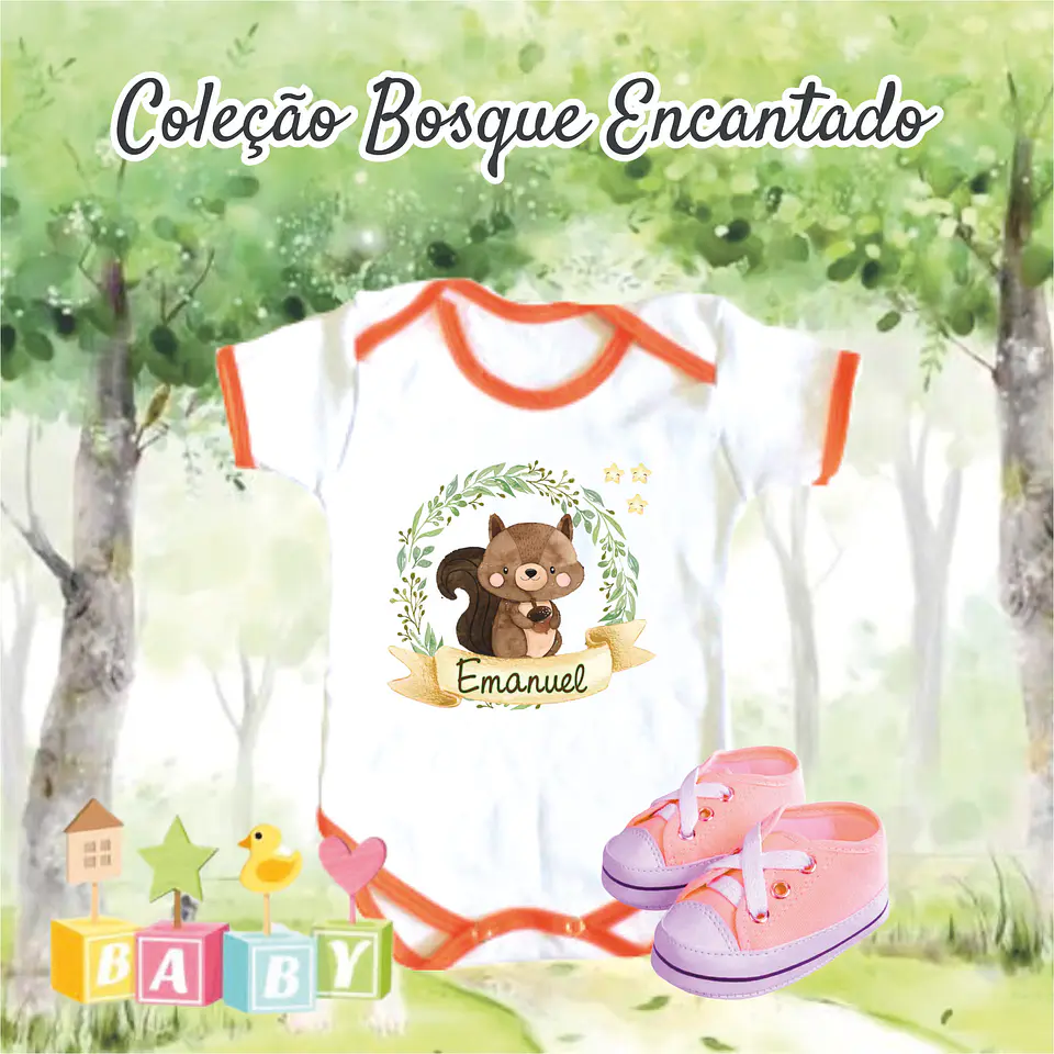 Body infantil, colección bosque encantado  14