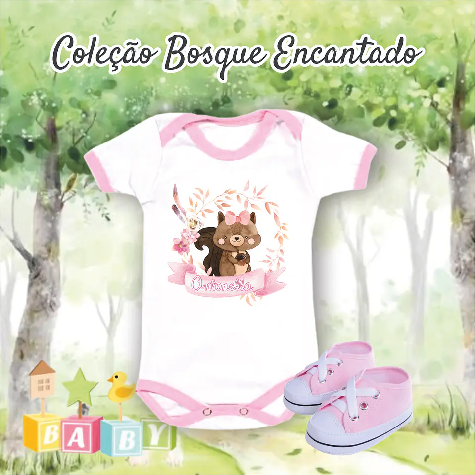 Body infantil, colección bosque encantado  15