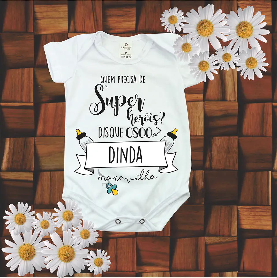 Personalized Baby Bodysuits Assorted 26