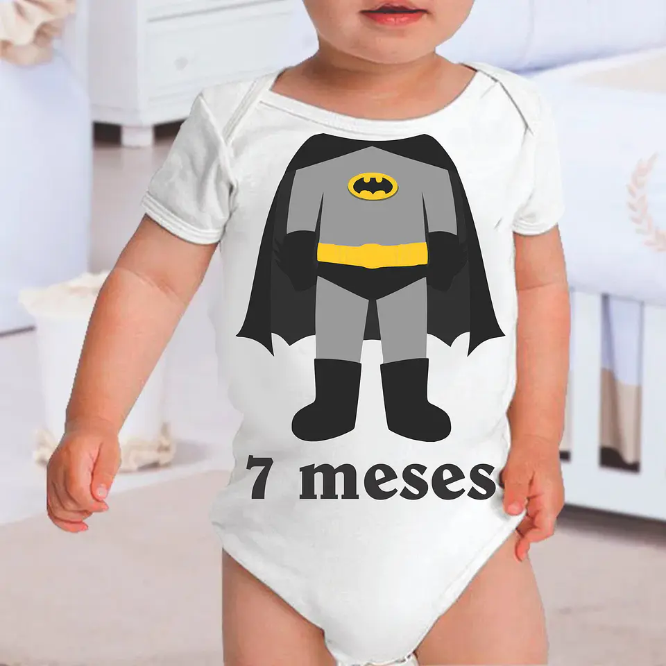 Superhero Monthiversary Baby Bodysuit 19