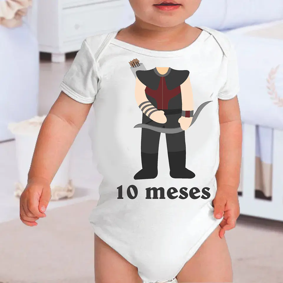 Superhero Monthiversary Baby Bodysuit 22