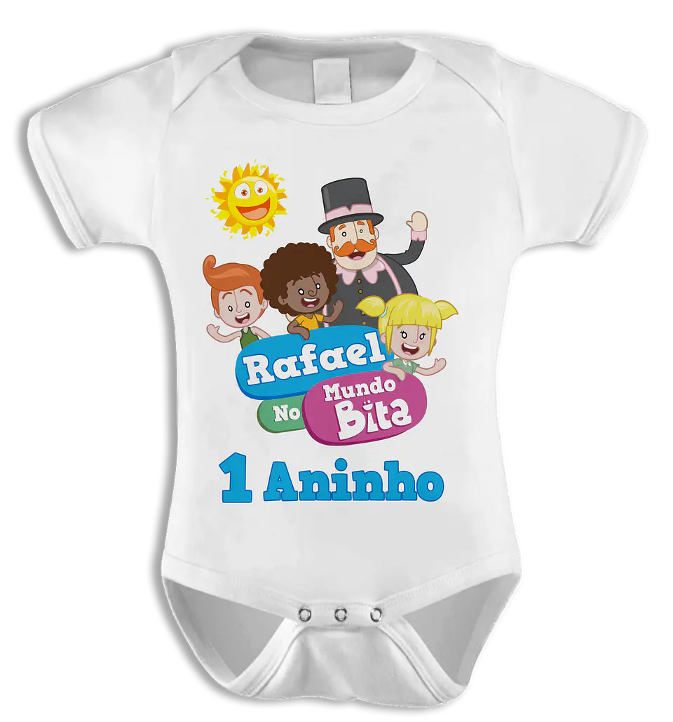 Bodys de bebé con varios personajes 10
