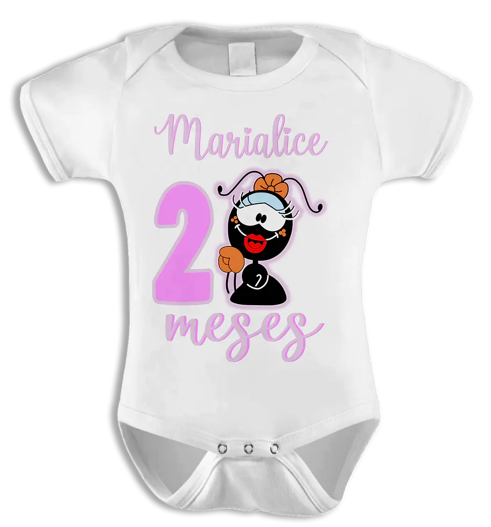 Bodys de bebé con varios personajes 30