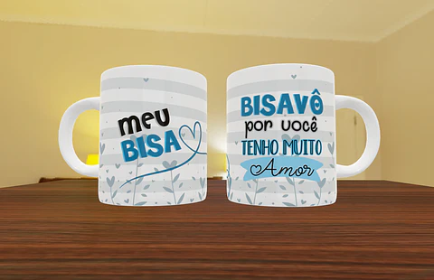 Caneca Dia dos Avós - Vô e Vó 