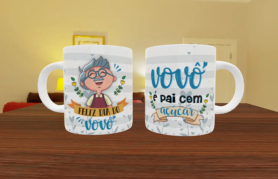 Taza del Día de los Abuelos - Abuelo y Abuela  4