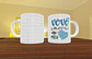 Taza del Día de los Abuelos - Abuelo y Abuela  - Miniatura 7