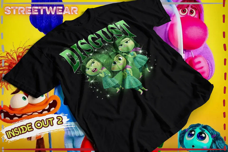 Camiseta negra Inside Out 2 2