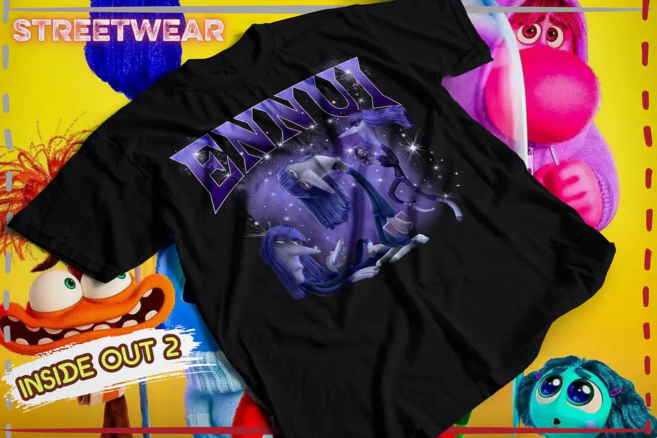 Camiseta negra Inside Out 2 7