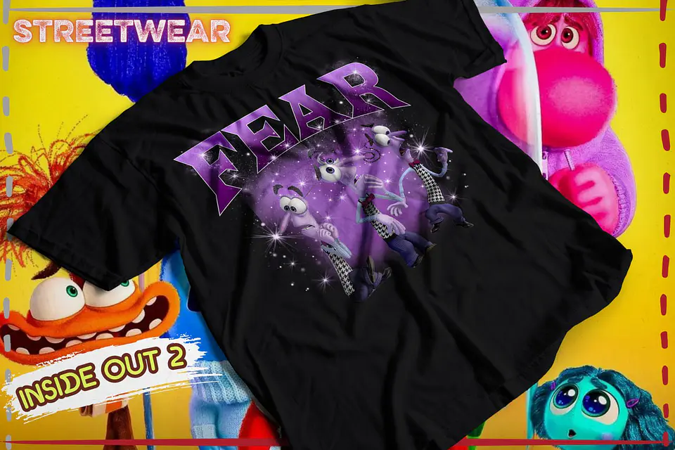 Camiseta negra Inside Out 2 9