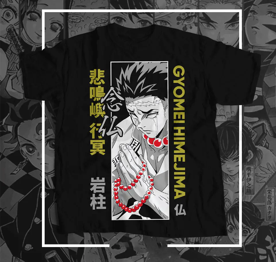 Demon Slayer Black T-Shirt  1