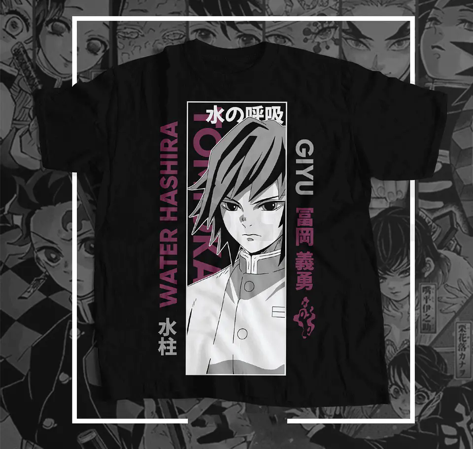 Demon Slayer Black T-Shirt  4