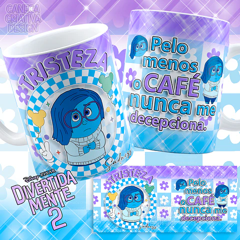 Canecas Divertidamente Café 