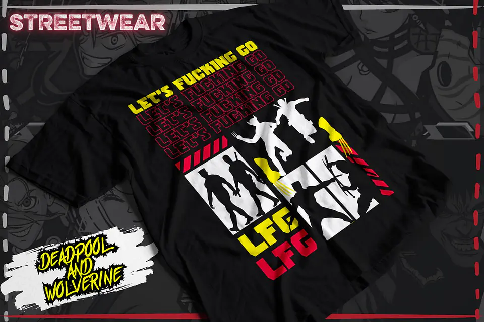 T-shirt Deadpool e Wolverine 5