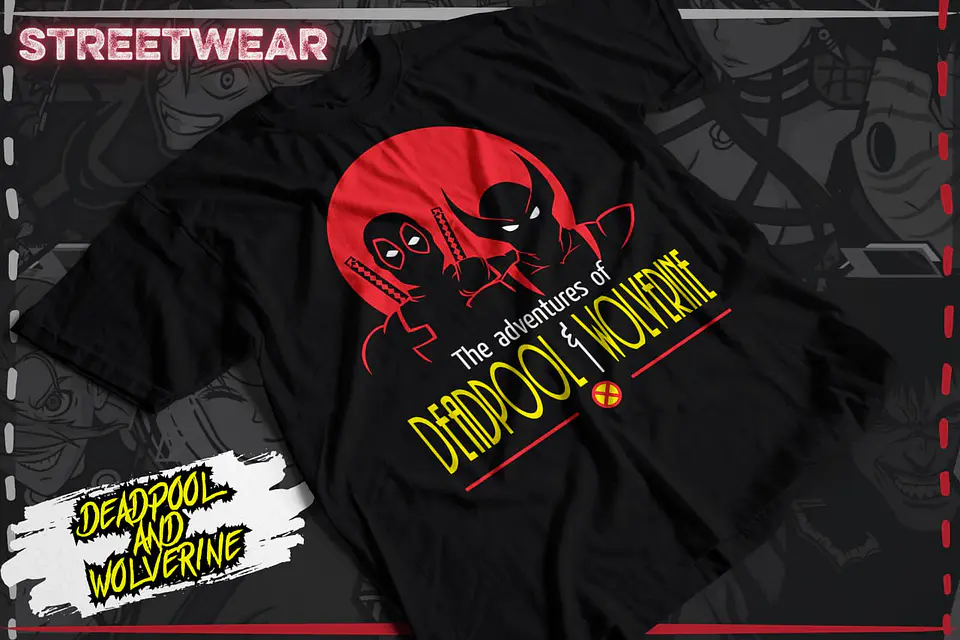 T-shirt Deadpool e Wolverine 6