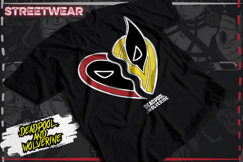 T-shirt Deadpool e Wolverine 9