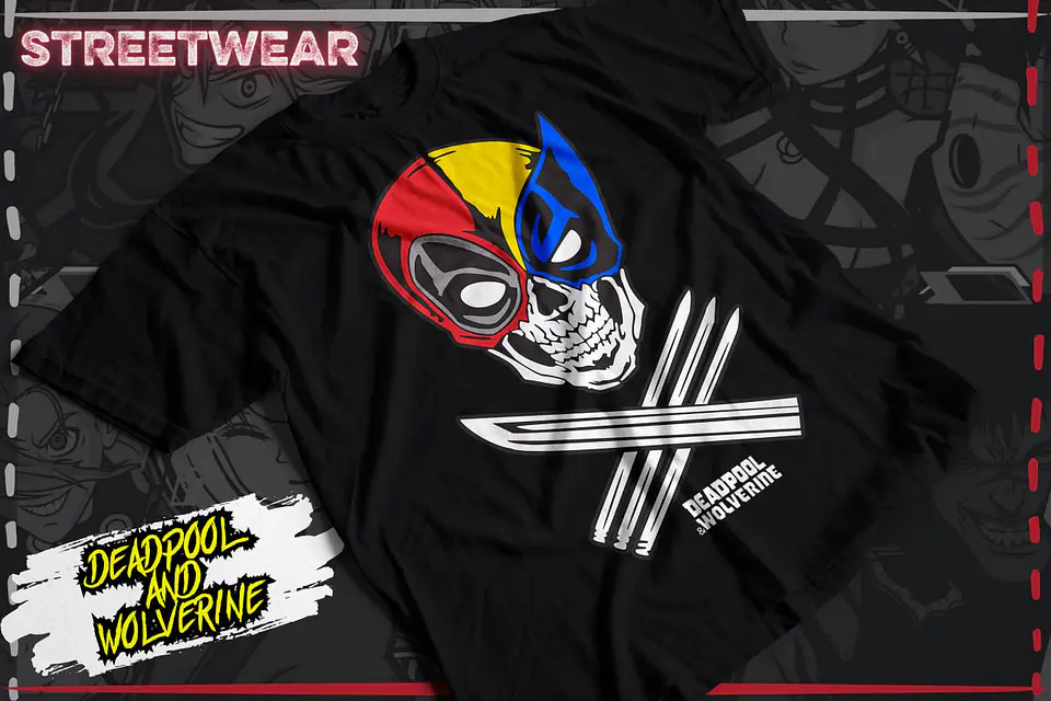 T-shirt Deadpool e Wolverine 10