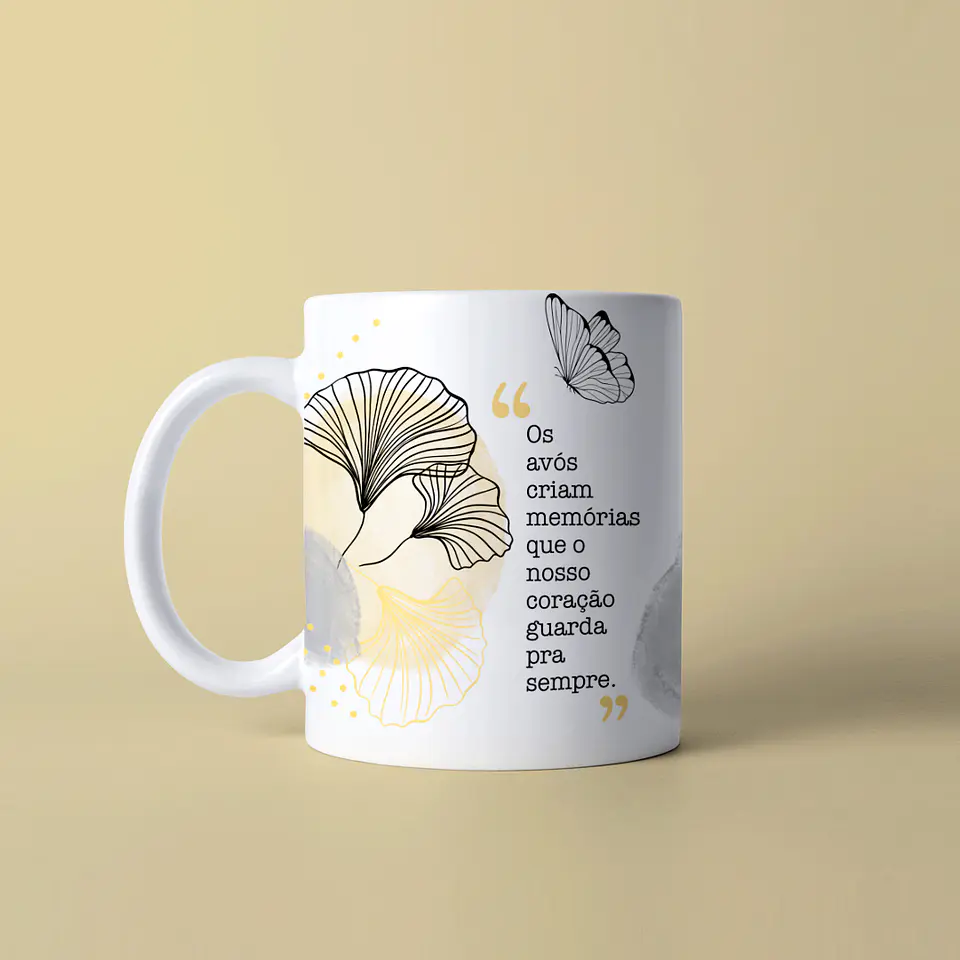 Minimalist Grandparents Mug 1