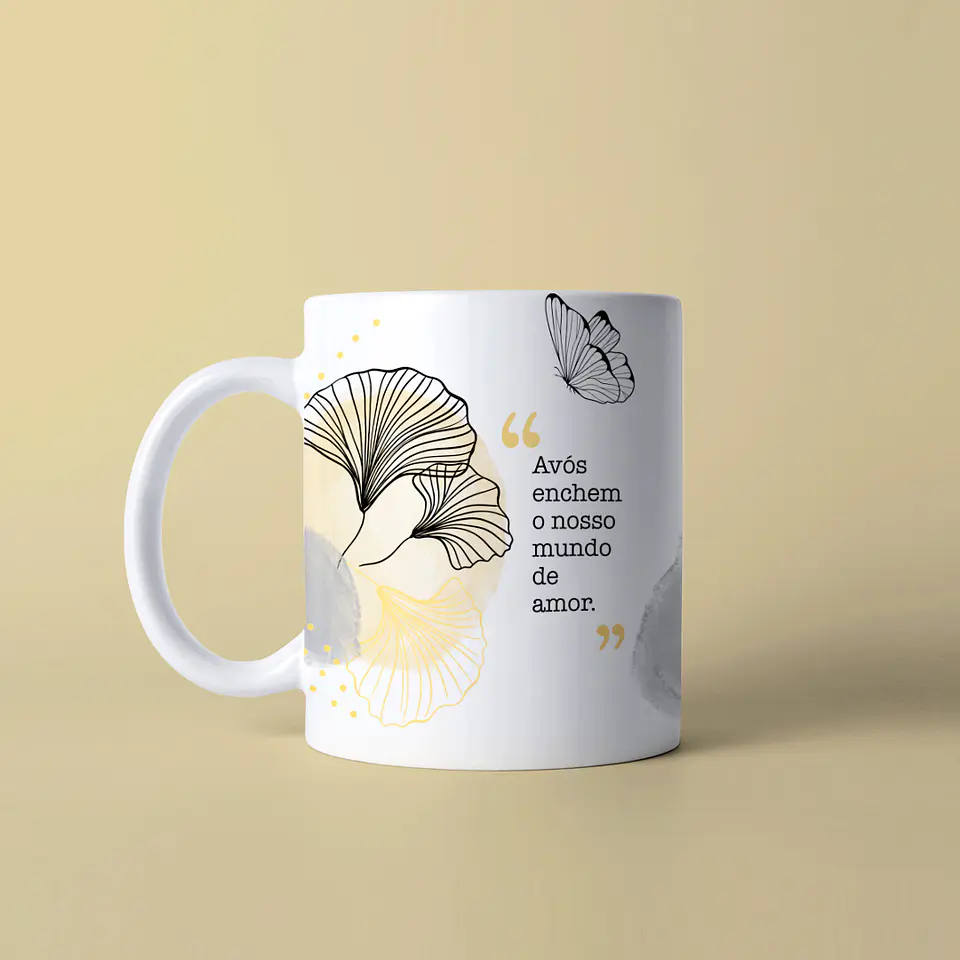 Minimalist Grandparents Mug 16