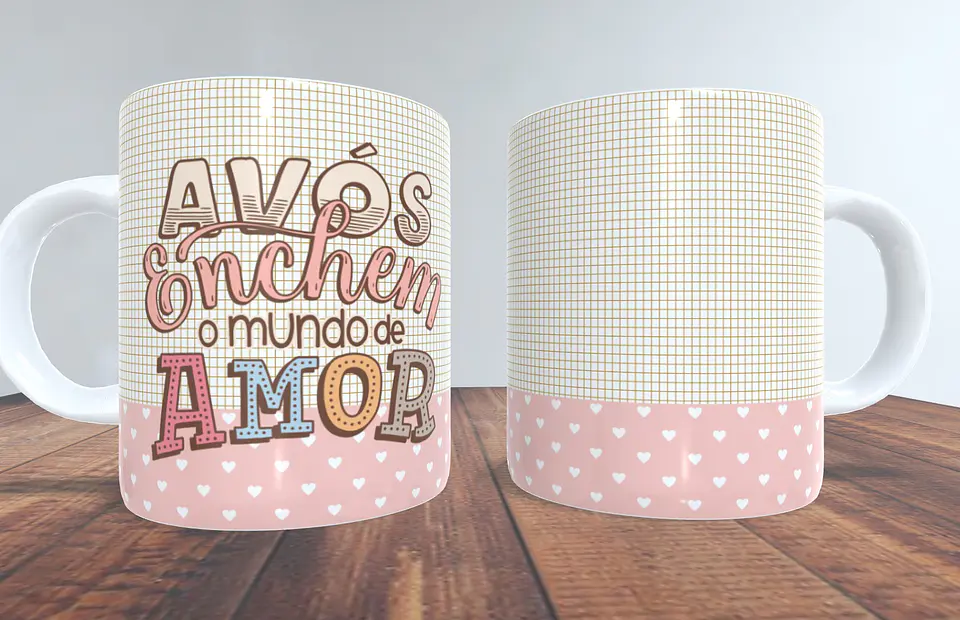 Taza con la corona de los abuelos 4