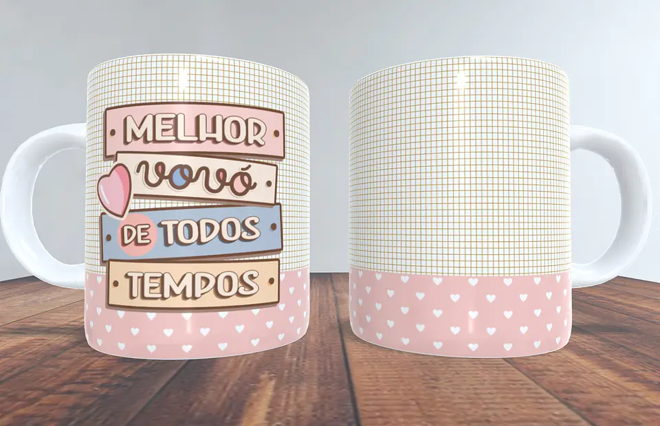 Taza con la corona de los abuelos 7