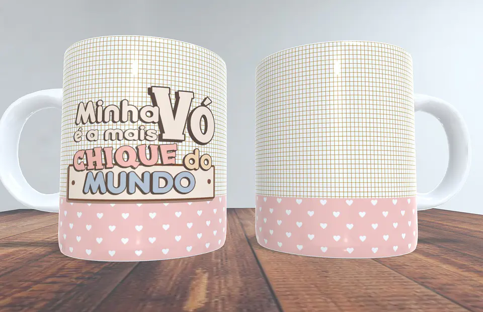 Taza con la corona de los abuelos 10
