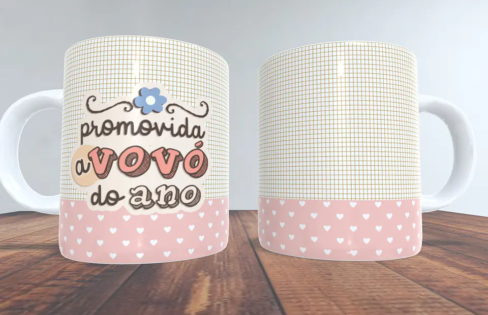 Taza con la corona de los abuelos 11