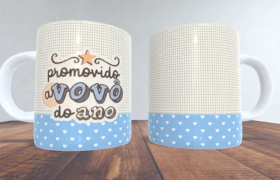 Taza con la corona de los abuelos 12