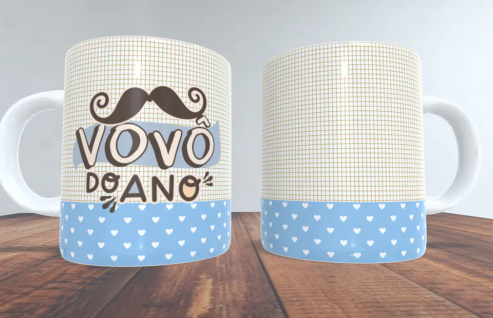Taza con la corona de los abuelos 13