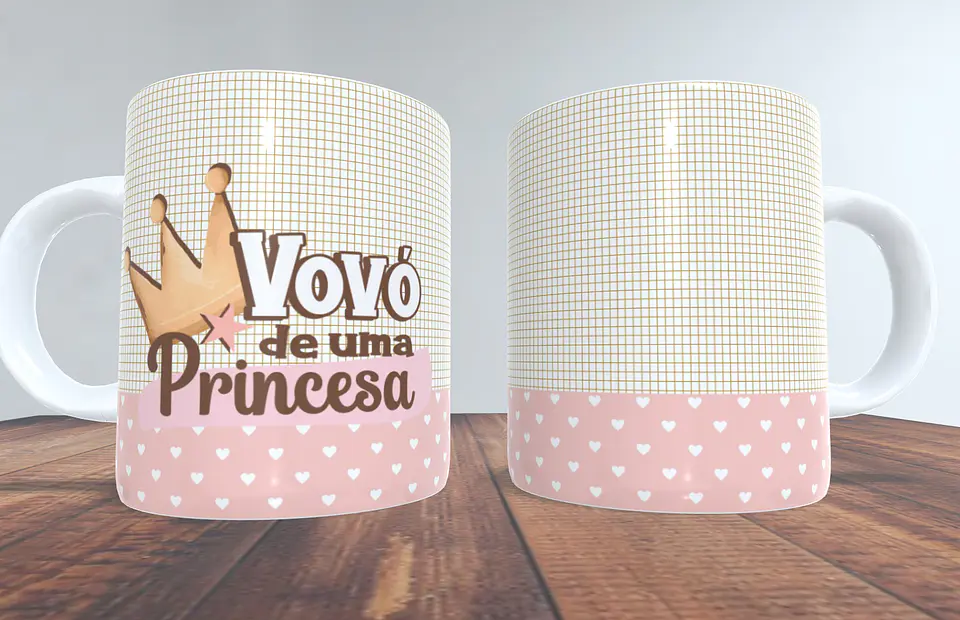 Taza con la corona de los abuelos 15
