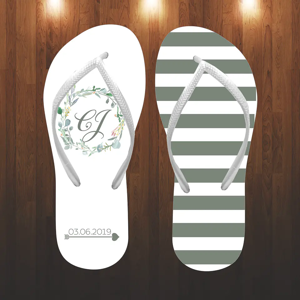 Chinelos Personalizados Para Casamento 6