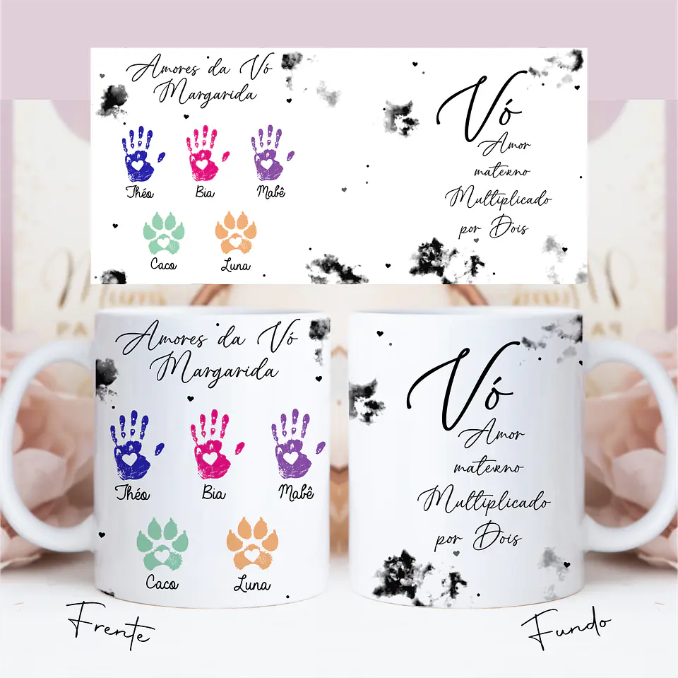 Canecas personalizadas Meus Netinhos 11