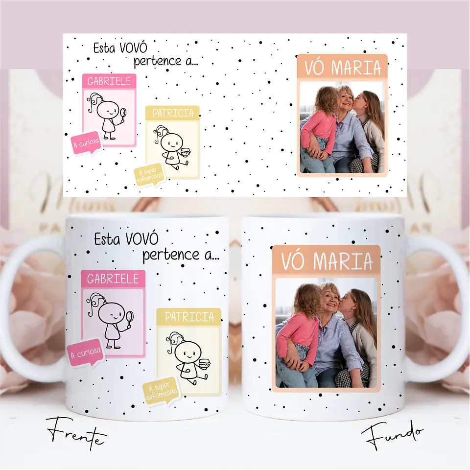 Canecas personalizadas Meus Netinhos 23