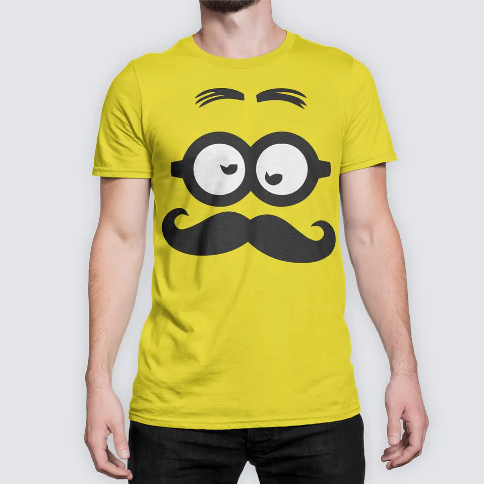 Minions Face 2 T-Shirt 2