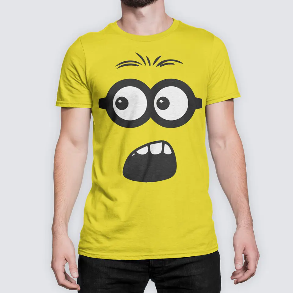 Minions Face 2 T-Shirt 4