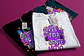 T-shirt Divertidamente Roxo - Thumbnail 3