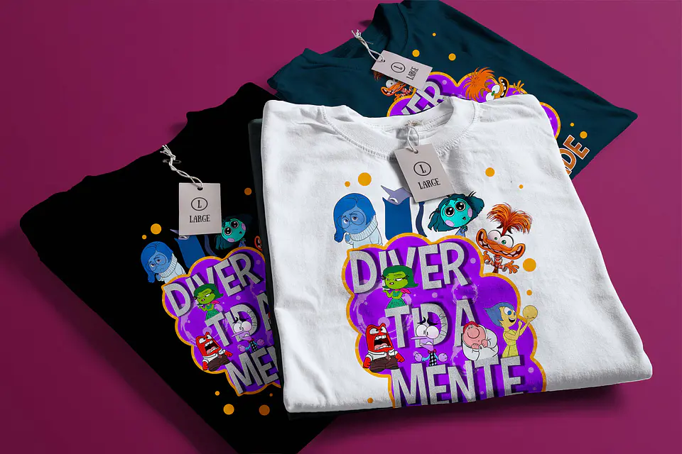 T-shirt Divertidamente Roxo 5