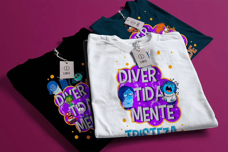 T-shirt Divertidamente Roxo 2